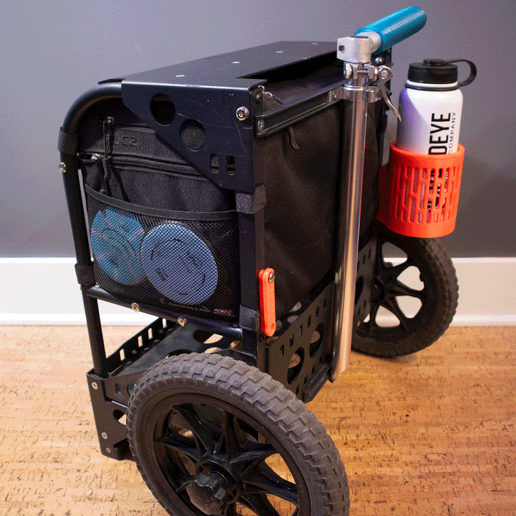 Krak-on: Swappable gear for your favorite disc carts